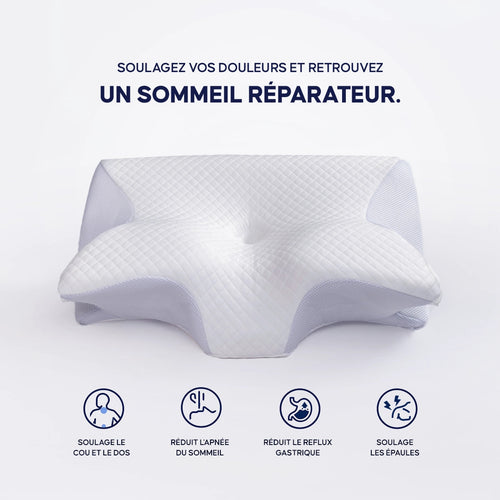 SORELIA™ – Oreiller Ergonomique Premium