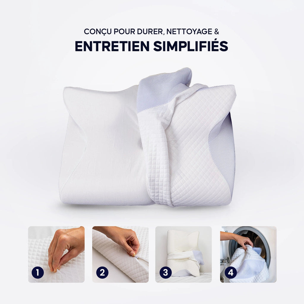 SORELIA™ – Oreiller Ergonomique Premium