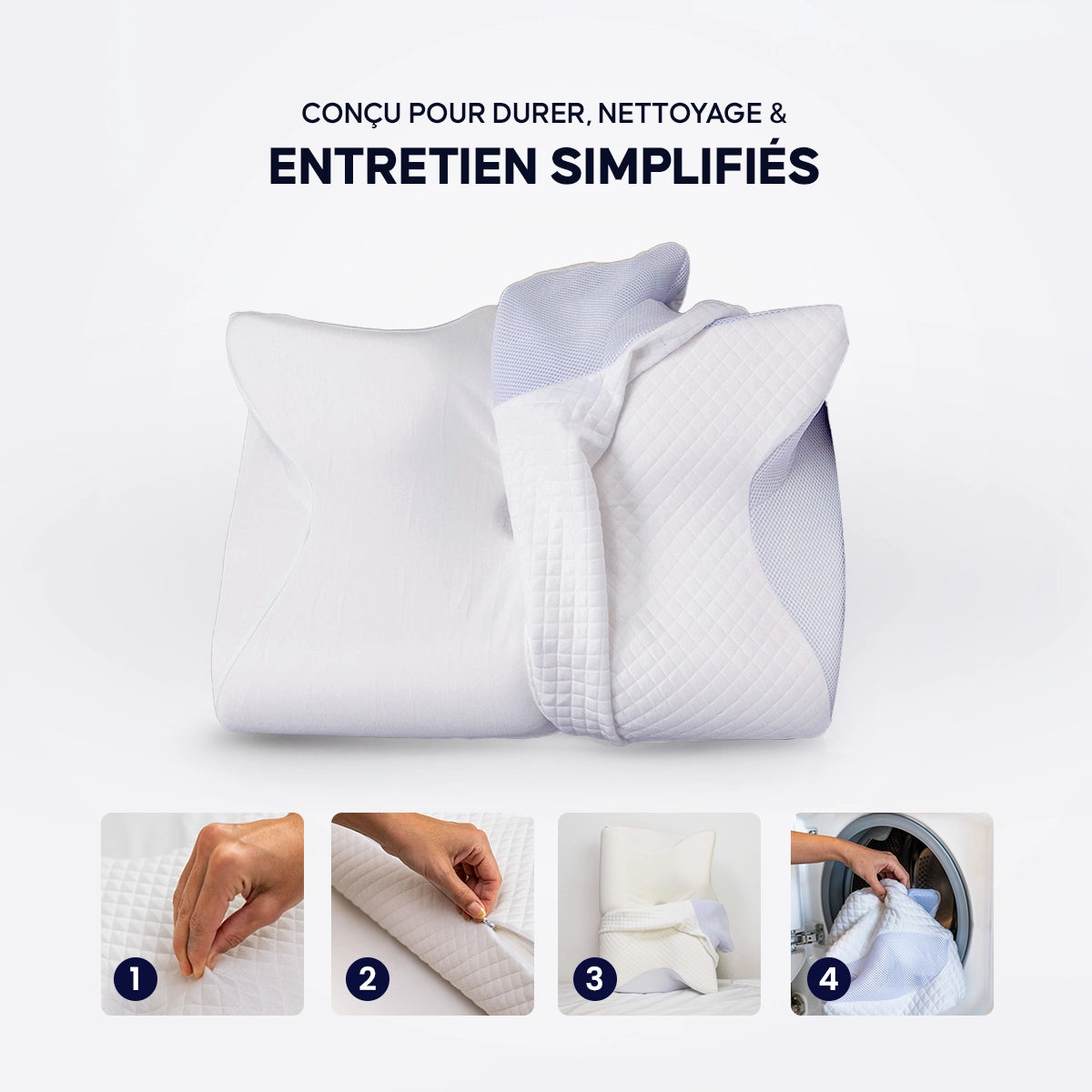 SORELIA™ – Oreiller Ergonomique Premium